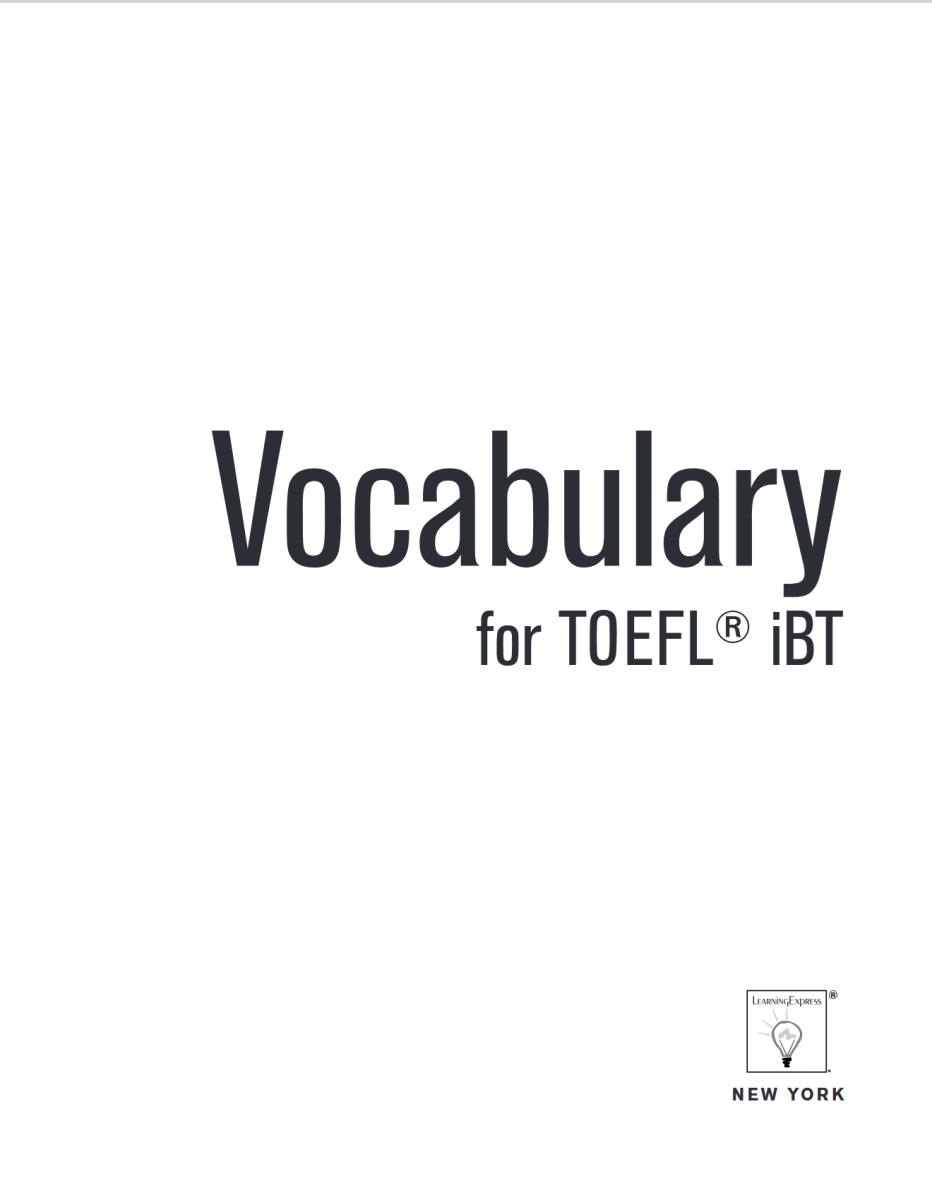 Vocabulary for TOEFL iBT